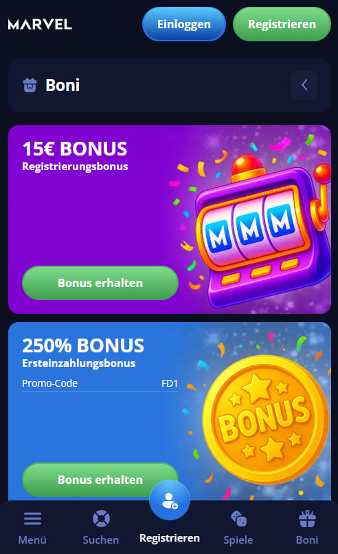 Das Marvel-Universum trifft auf Casino-Exzellenz